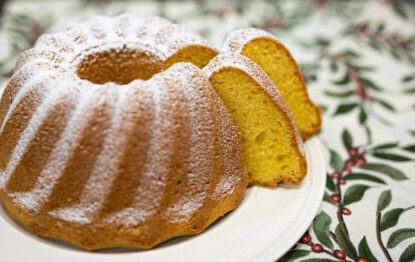 Echte Boter Christmas "Tulband" Cake